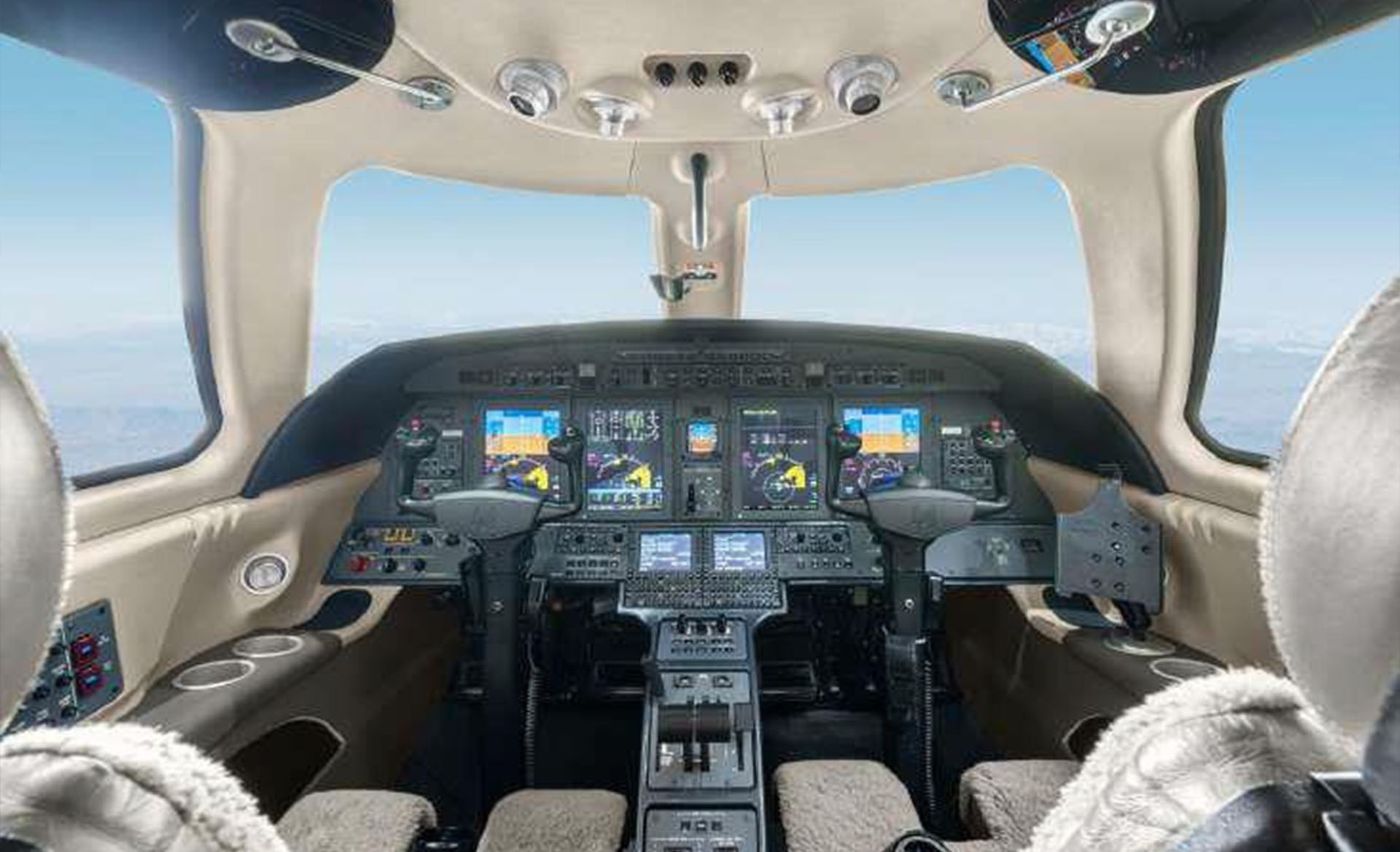 2011 Citation CJ4 flight controls